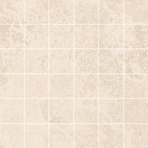 Wellker Keramikmosaik Chitre Ivory glasiert 2