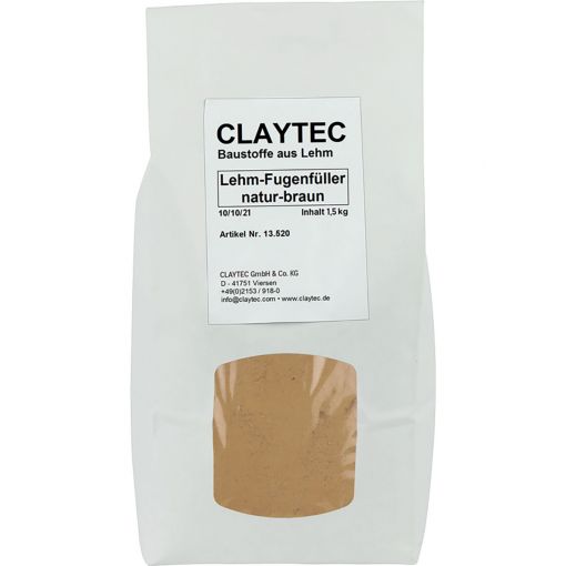 CLAYTEC Lehm-Fugenfüller, natur-BRAUN  2