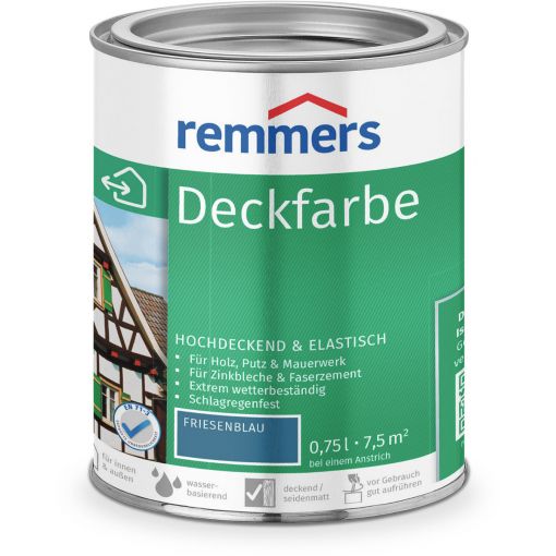 Remmers Deckfarbe friesenblau 2