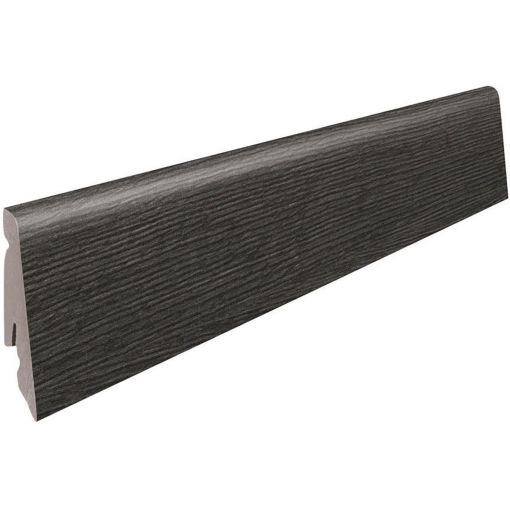 HARO Stecksockelleiste Eiche Metallic schwarz 2