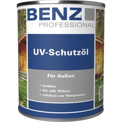 BENZ PROFESSIONAL UV-Schutzöl farblos Holzschutzmittel 2