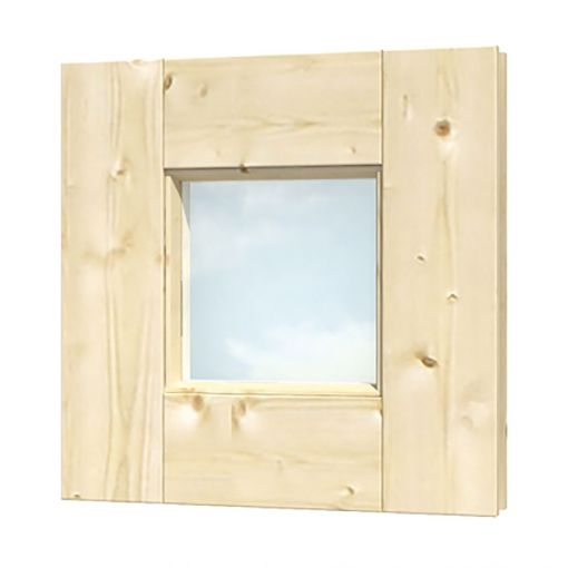 Skan Holz Fensterelement 40x40cm für 2