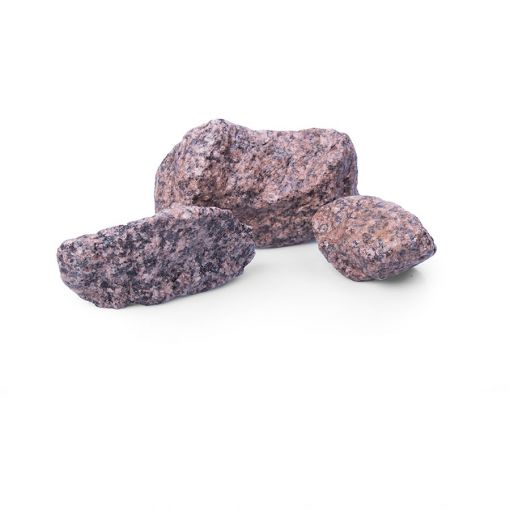 Bruchsteine Granit Rot 2