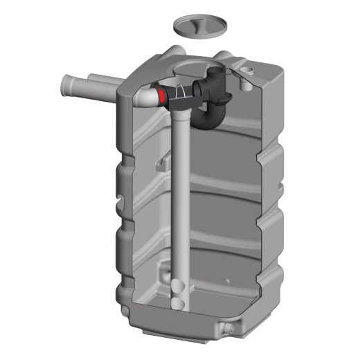 Rewatec Basis-Filtertank, Kellertank Regenwassertank 2