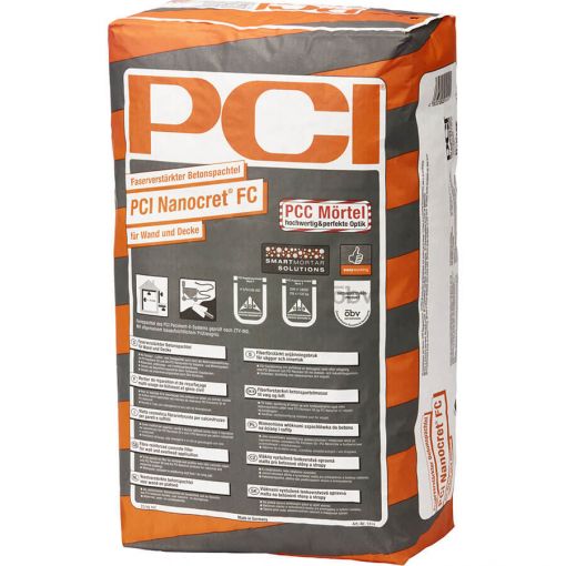 PCI Nanocret FC Faserverstärkter Betonspachtel 2