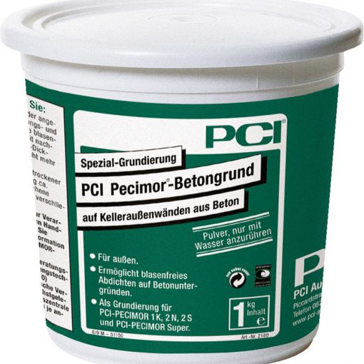 PCI Pecimor-Betongrund Spezial-Grundierung Weiß Kellerabdichtung 2