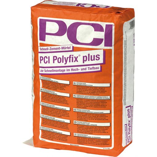 PCI Polyfix plus Schnell-Zementmörtel grau 2