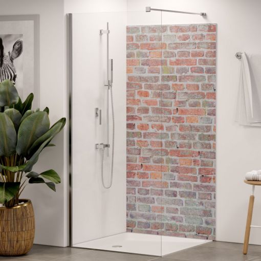 Winwall Duschrückwand Aluverbund Backstein 2