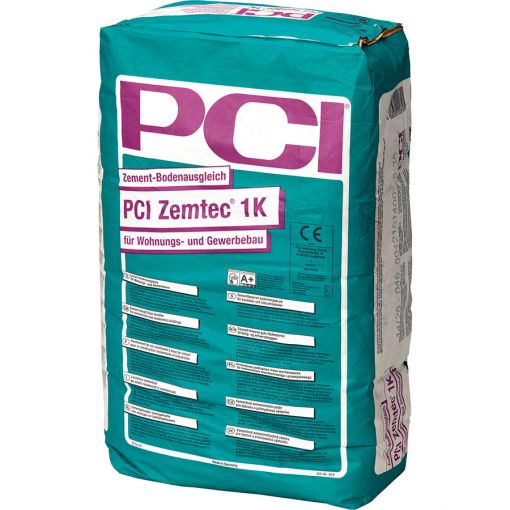 PCI Zemtec 1K Zement-Bodenausgleich Grau 2