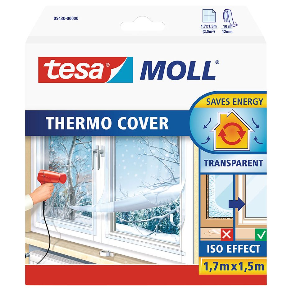 tesamoll Thermo Cover Fensterfolie