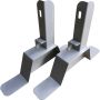 Jollytherm Standfuß Set für Infrarotheizung grau