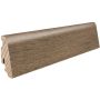 HARO Stecksockelleiste DISANO Eiche Victoria samtbraun Nässeschutz Fußleisten