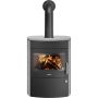 Justus Kaminofen Agero 2.0 mit schwarzem Stahl-Korpus