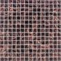 Wellker Glasmosaik Kupfer Denkelbraun 32,7x32,7 cm Mosaikfliesen 4 mm