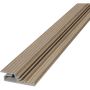 TraumGarten DreamDeck Alu Startprofil Eiche