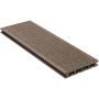 NATURinFORM WPC-Terrassendiele 21x139 mm DIE KOMPAKTE Wabenprofildiele schwarzbraun