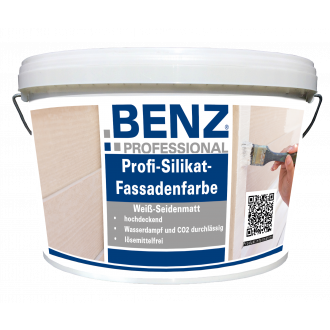 BENZ-PROFESSIONAL-Profi-Silikat-Fassadenfarbe-weiß-1