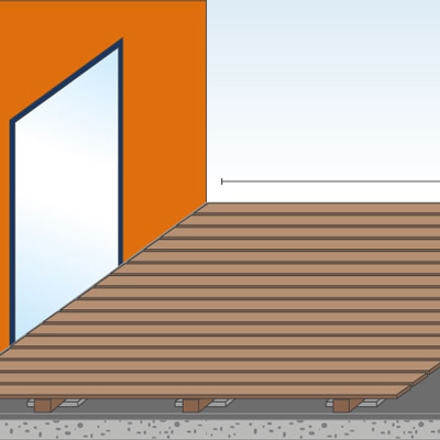 Terrassendielen unterkonstruktion abstand